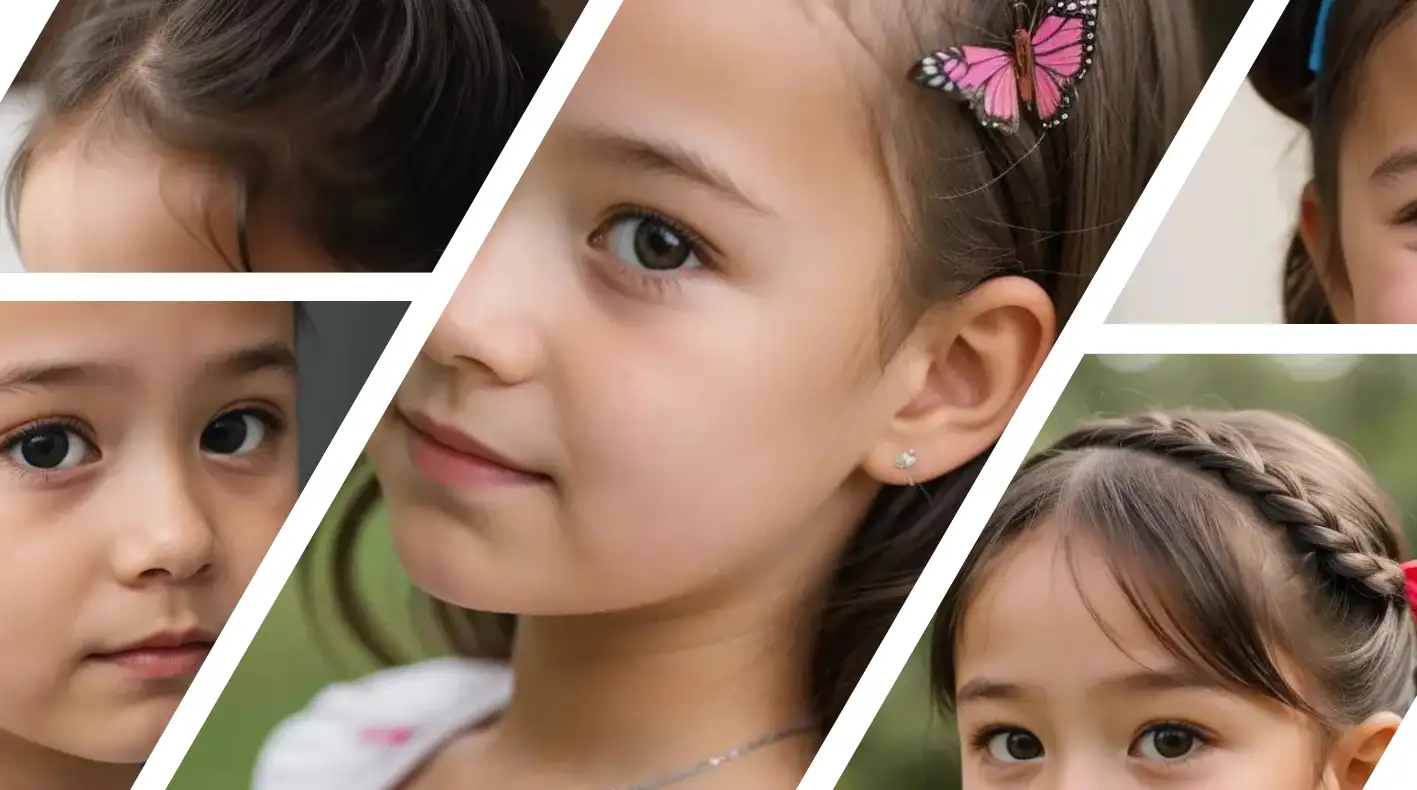 20 Cute & Easy Little Girl Hairstyles