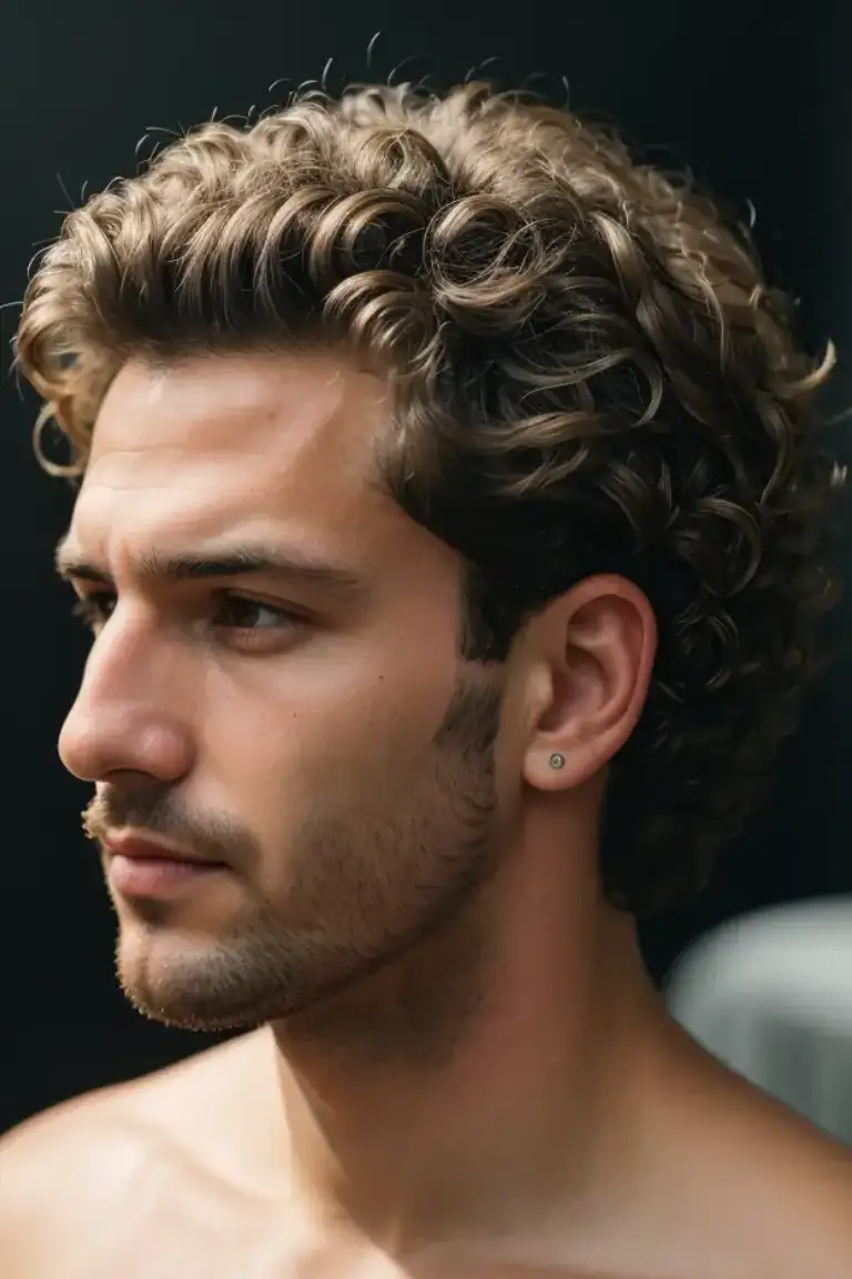 mens curly hairstyles