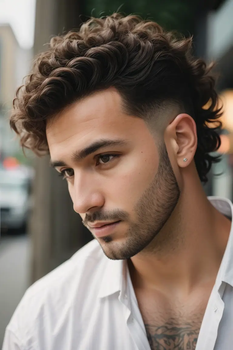 mens curly hairstyles